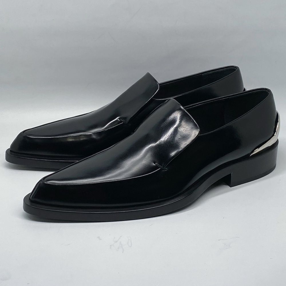 Jil Sander Steel Heel Pointed Toe Loafer size 39